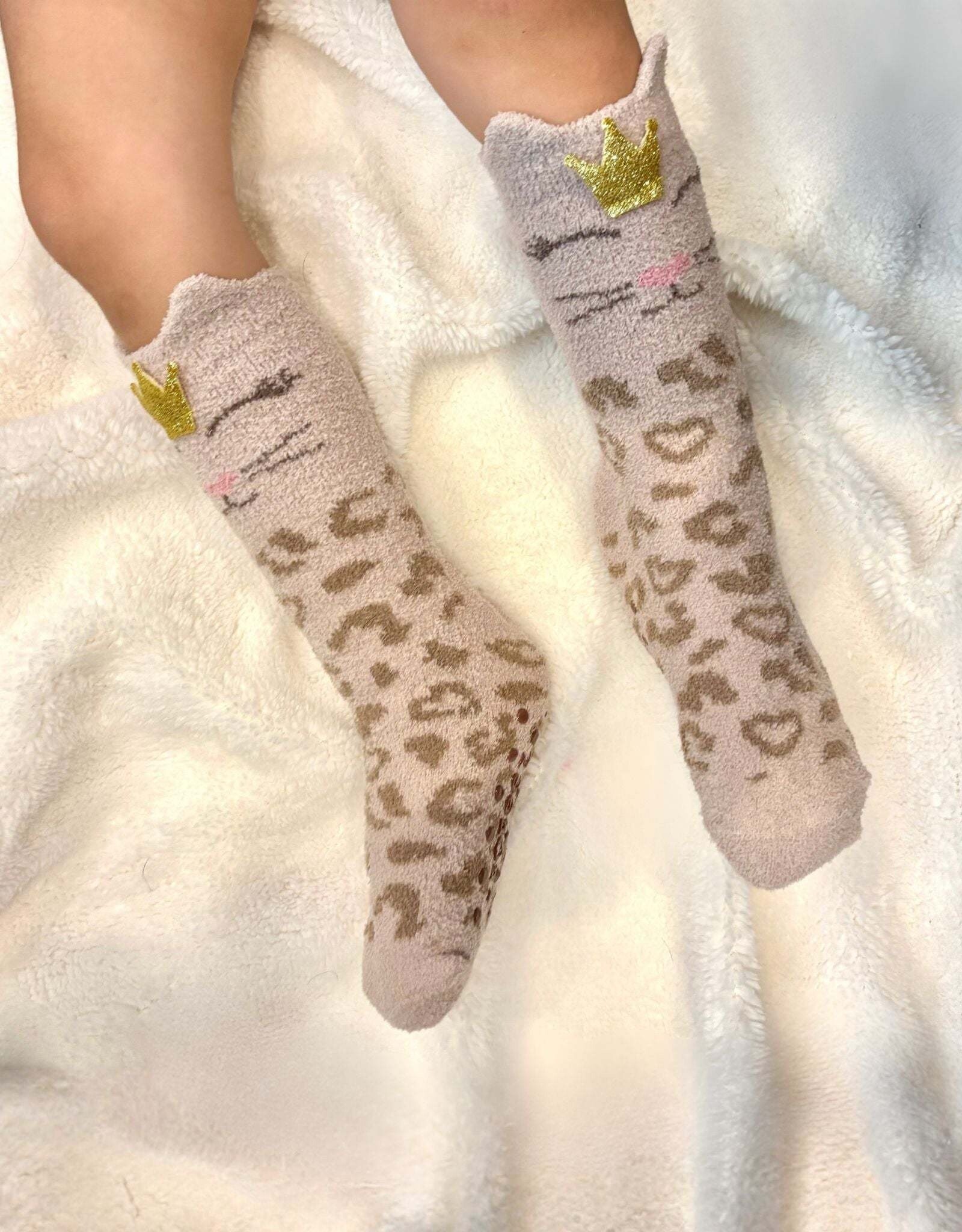 Robeez Princess Cat Cozy Socks