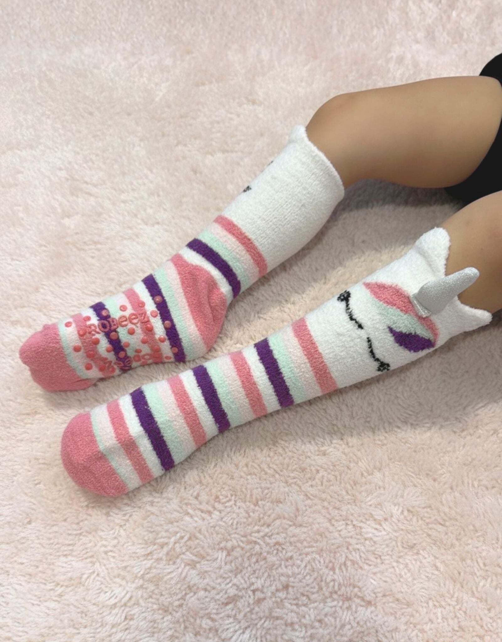 Robeez Rainbow Unicorn Cozy Socks