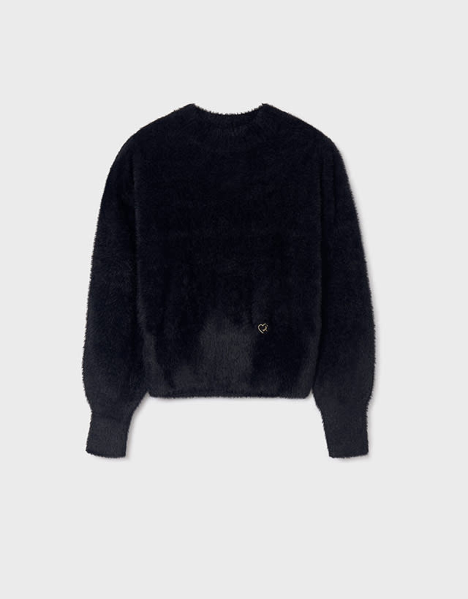 Mayoral Black Fluffy Jumper