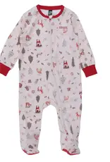 Noruk Christmas Forest Creatures One-Piece Pajama