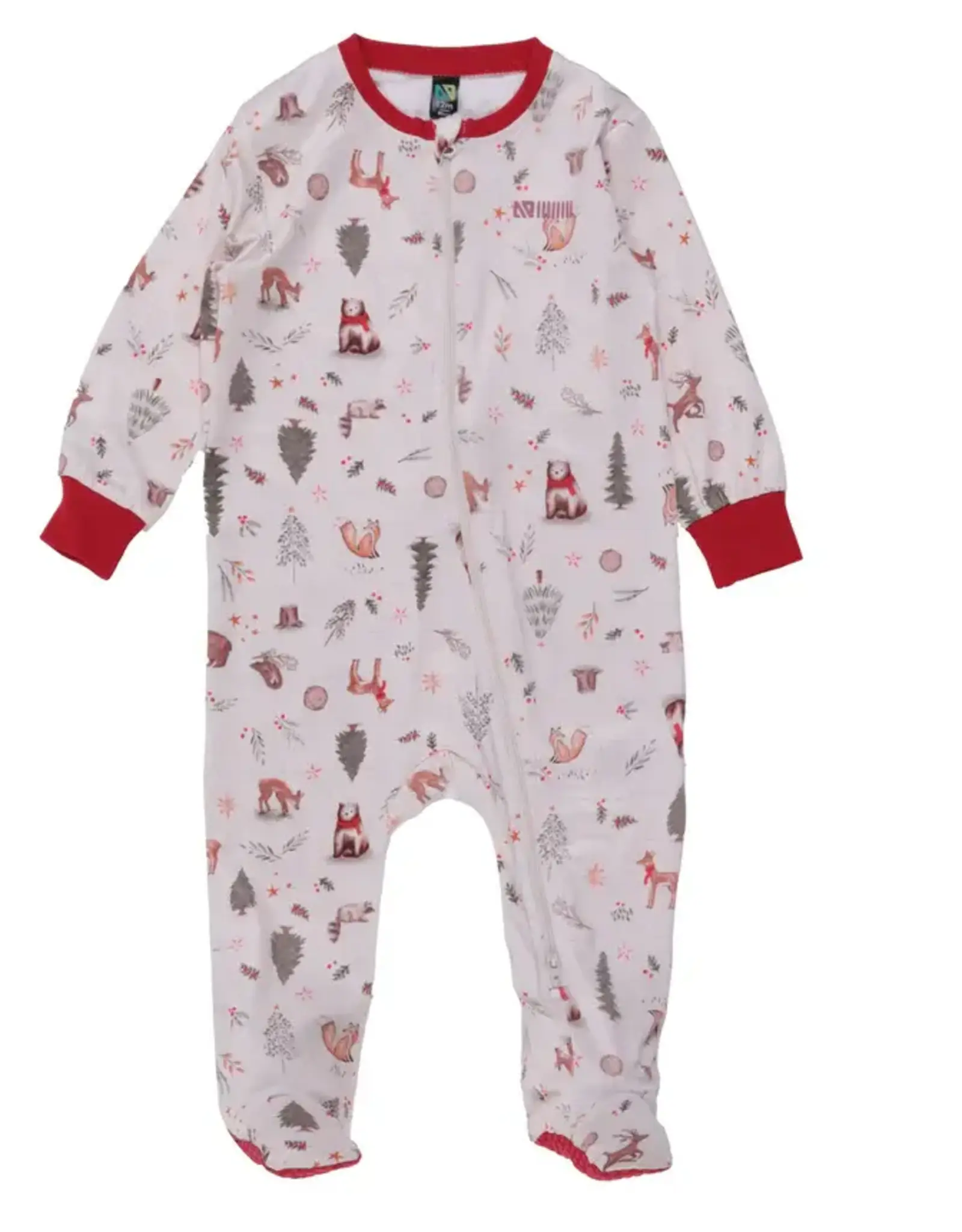 Noruk Christmas Forest Creatures One-Piece Pajama