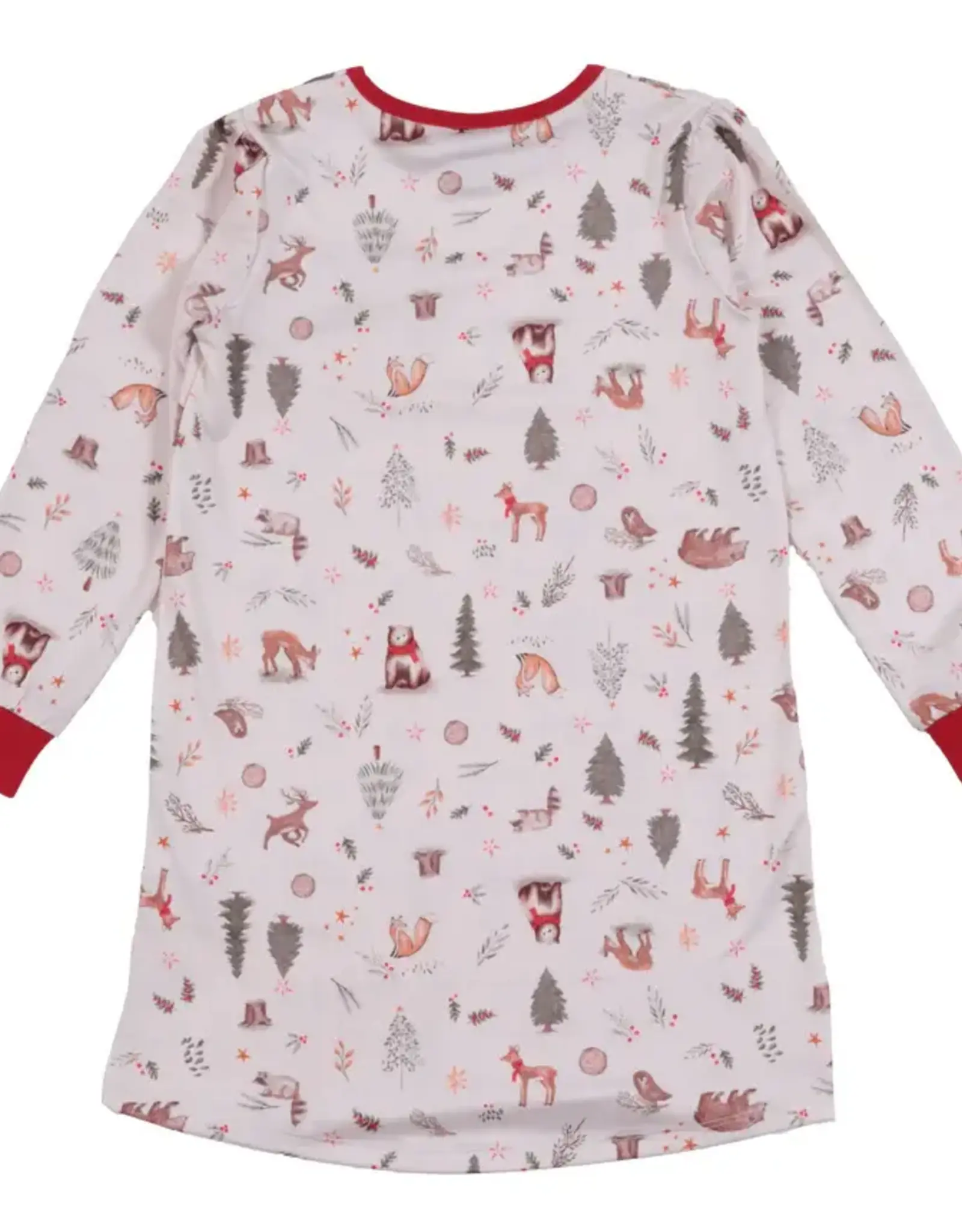 Noruk Christmas Forest Creatures Nightdress