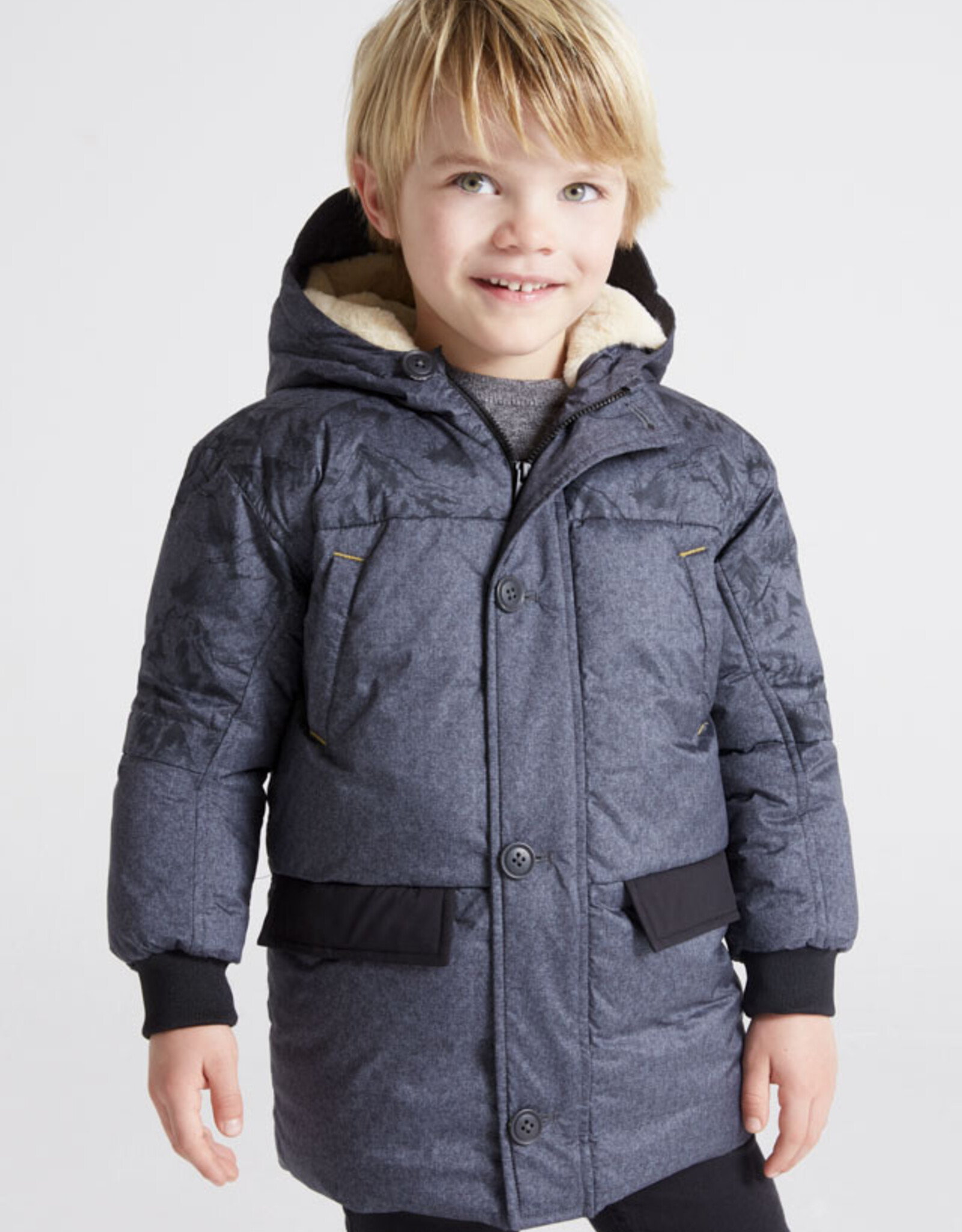 Fossil Faux Fur Lined Coat