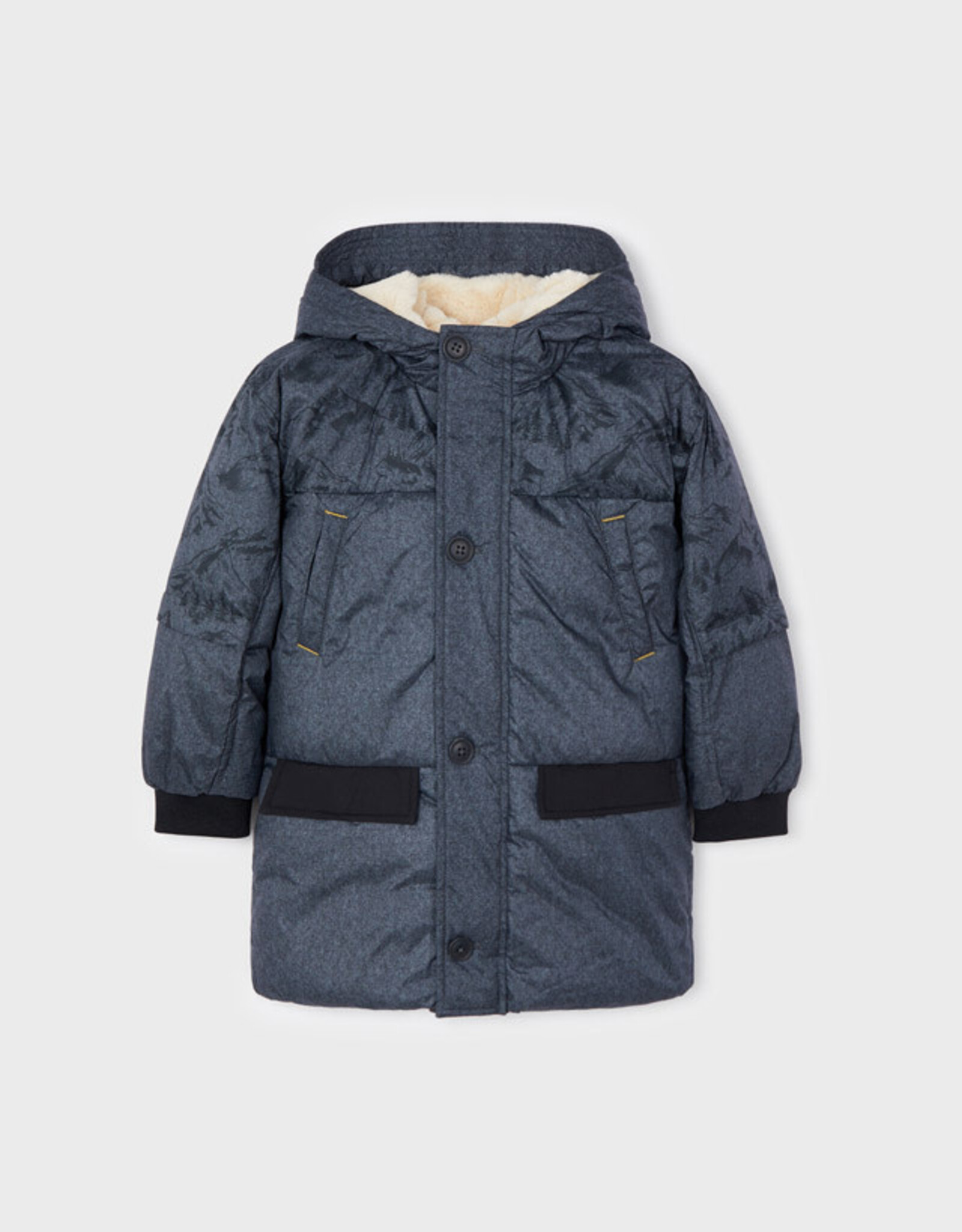 Fossil Faux Fur Lined Coat