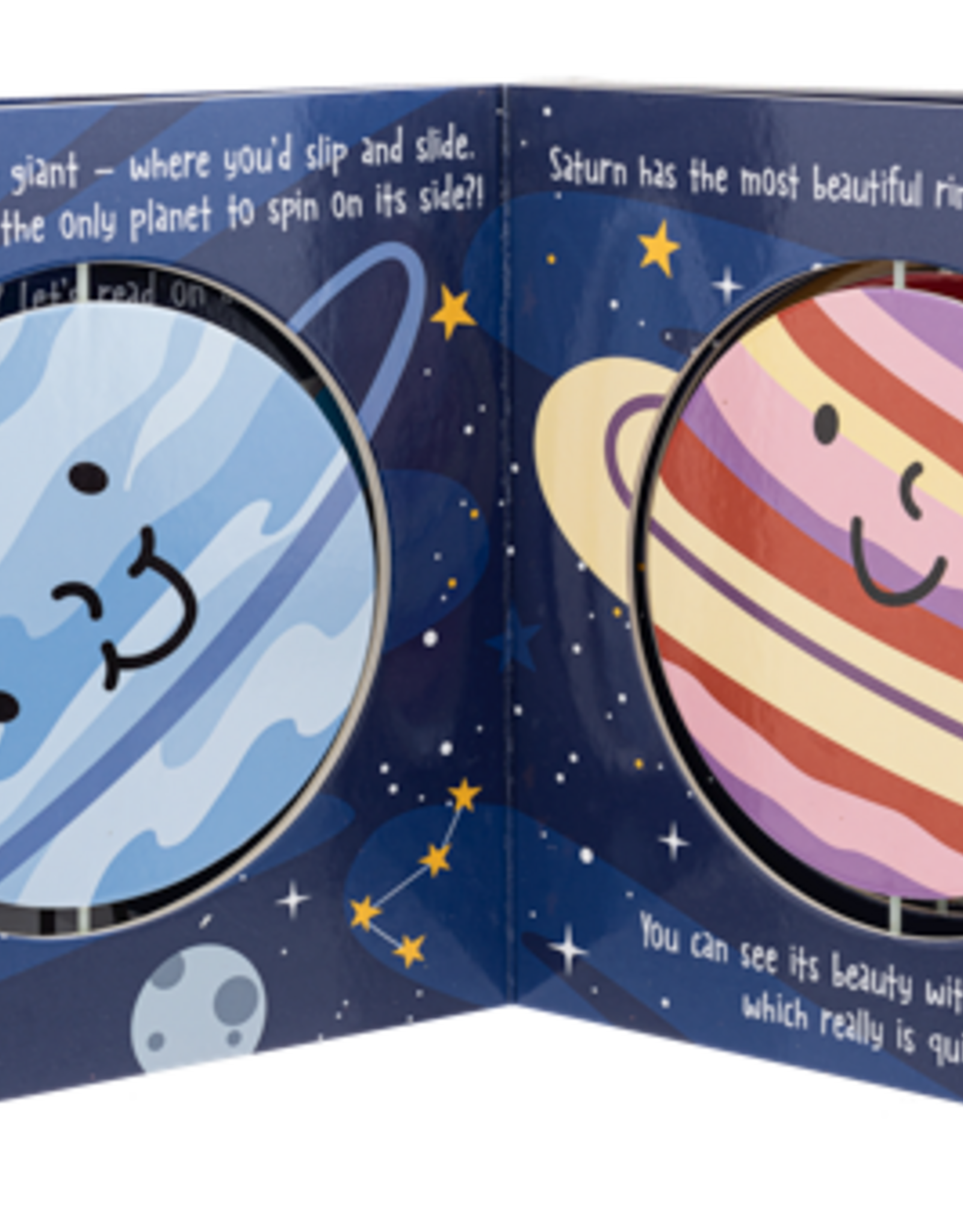 Baby Ganz Collection Our Solar System Spin Board Book