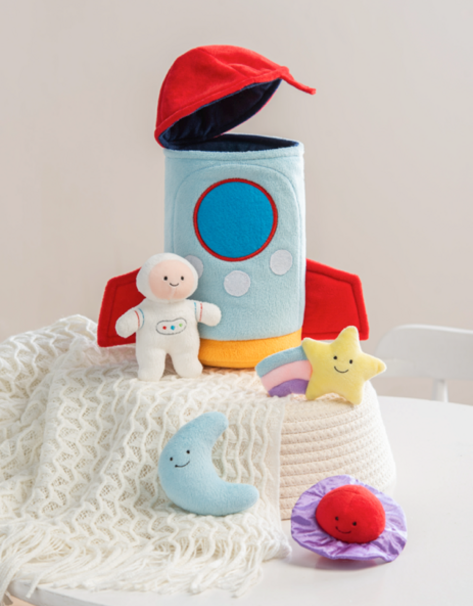 Baby Ganz Collection 10” Rocket Ship Learn & Grow (5 pc. set)