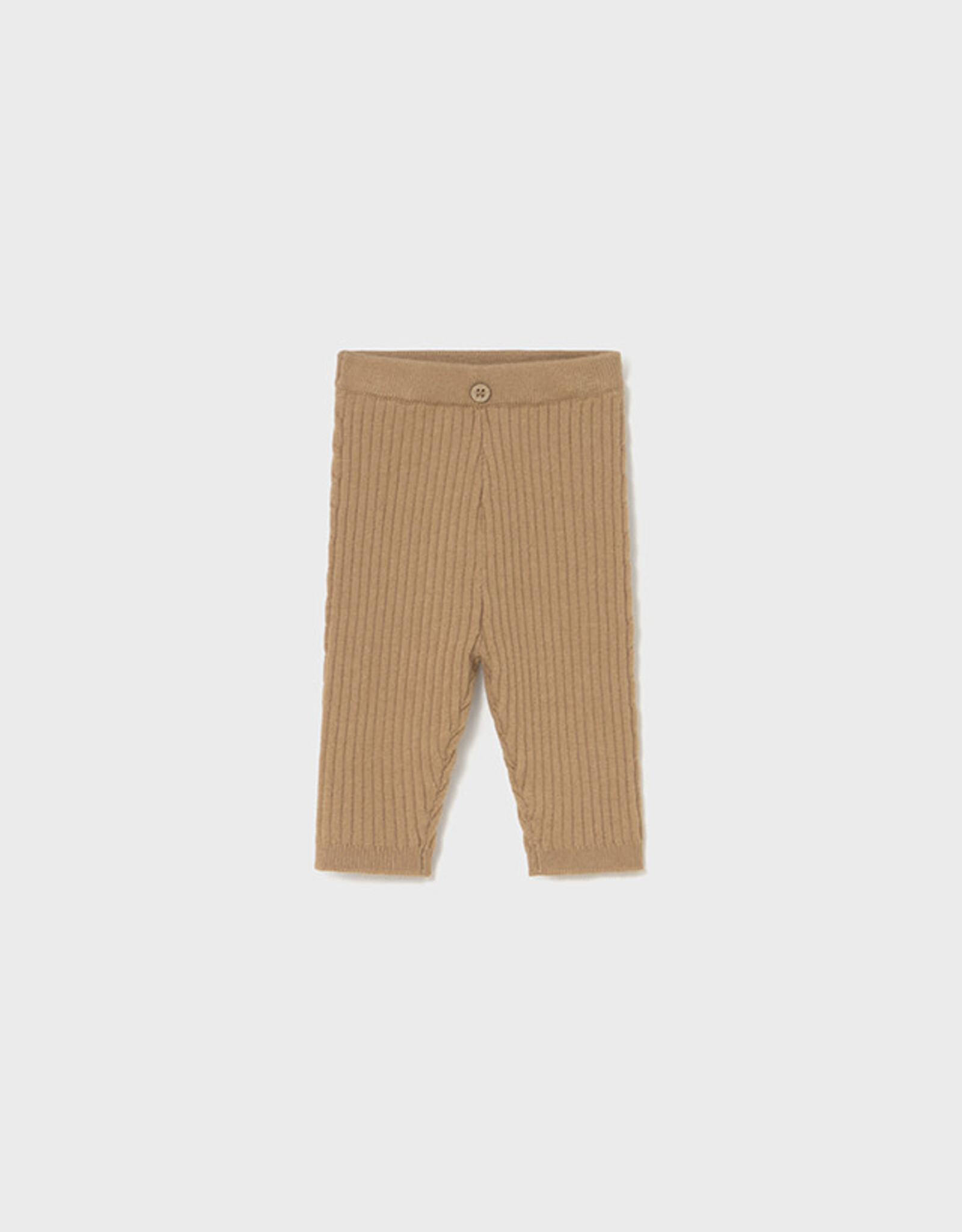 Mayoral Mayoral Newborn Toffee Knit Leggings