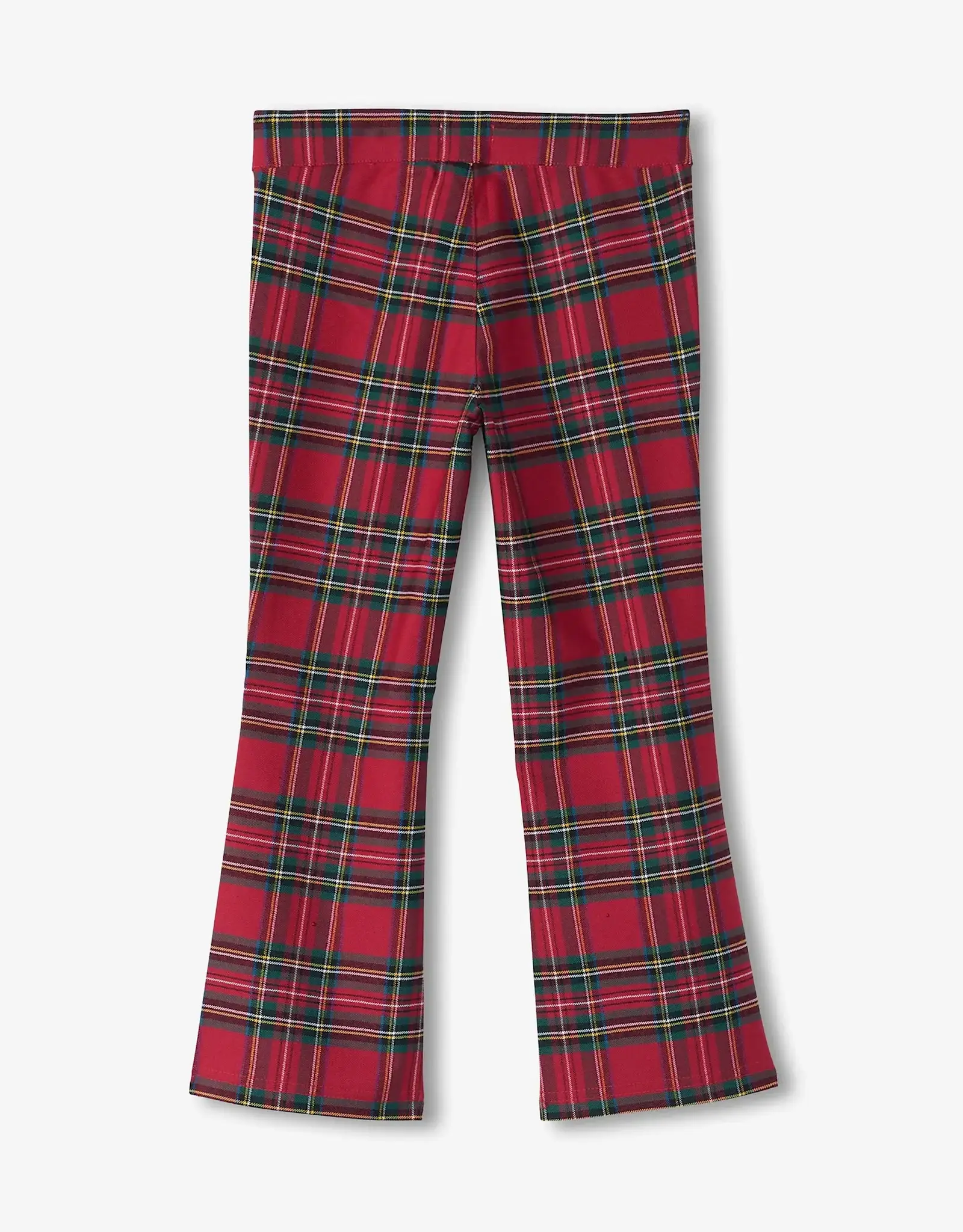 Hatley Red Plaid Flared Pants