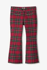 Hatley Red Plaid Flared Pants