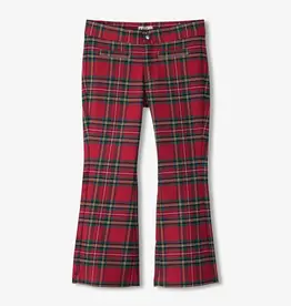 Hatley Red Plaid Flared Pants