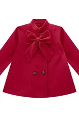 Milon Red Bow Coat