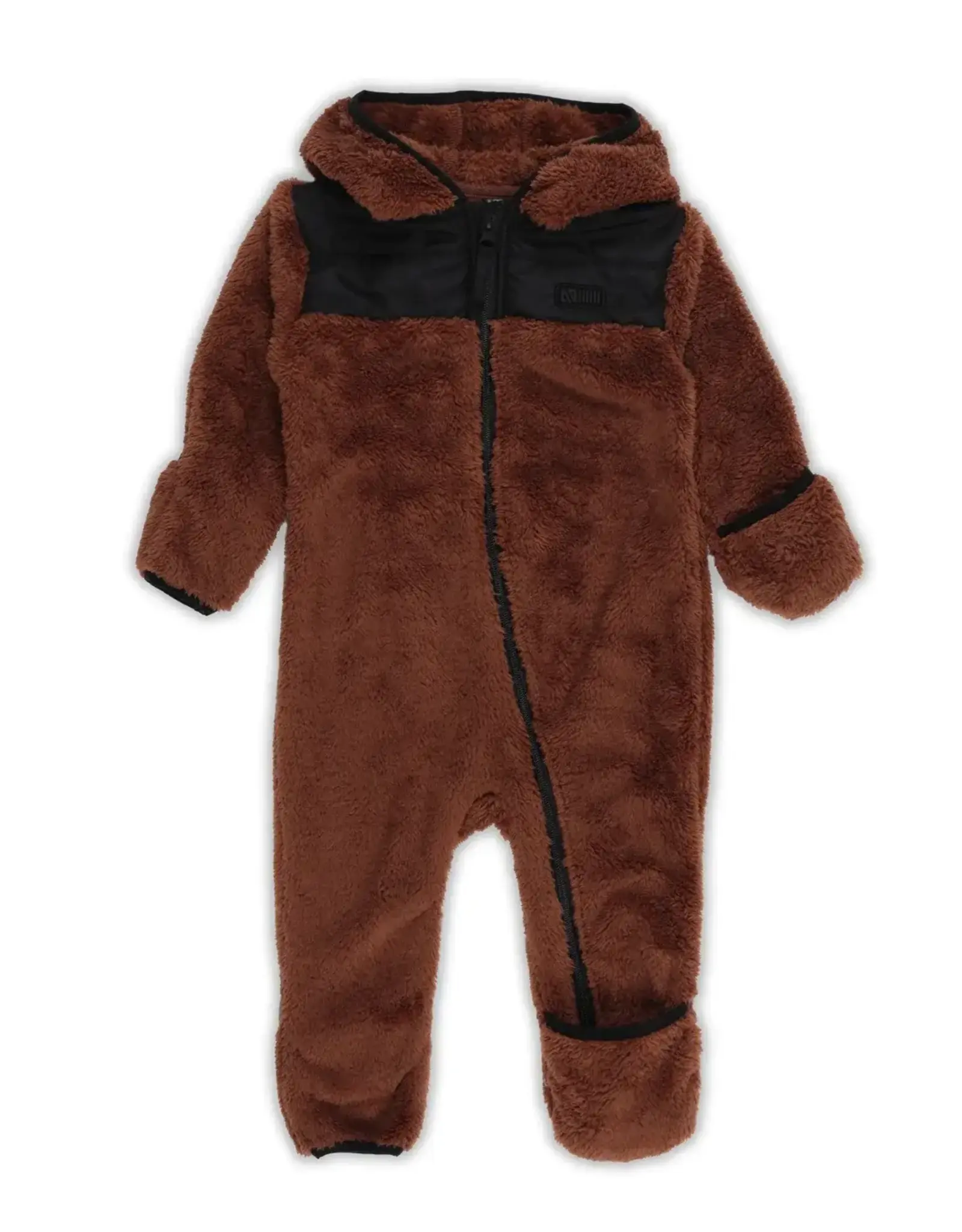 Noruk Taupe Hooded One Piece