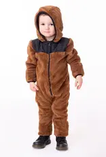 Noruk Taupe Hooded One Piece