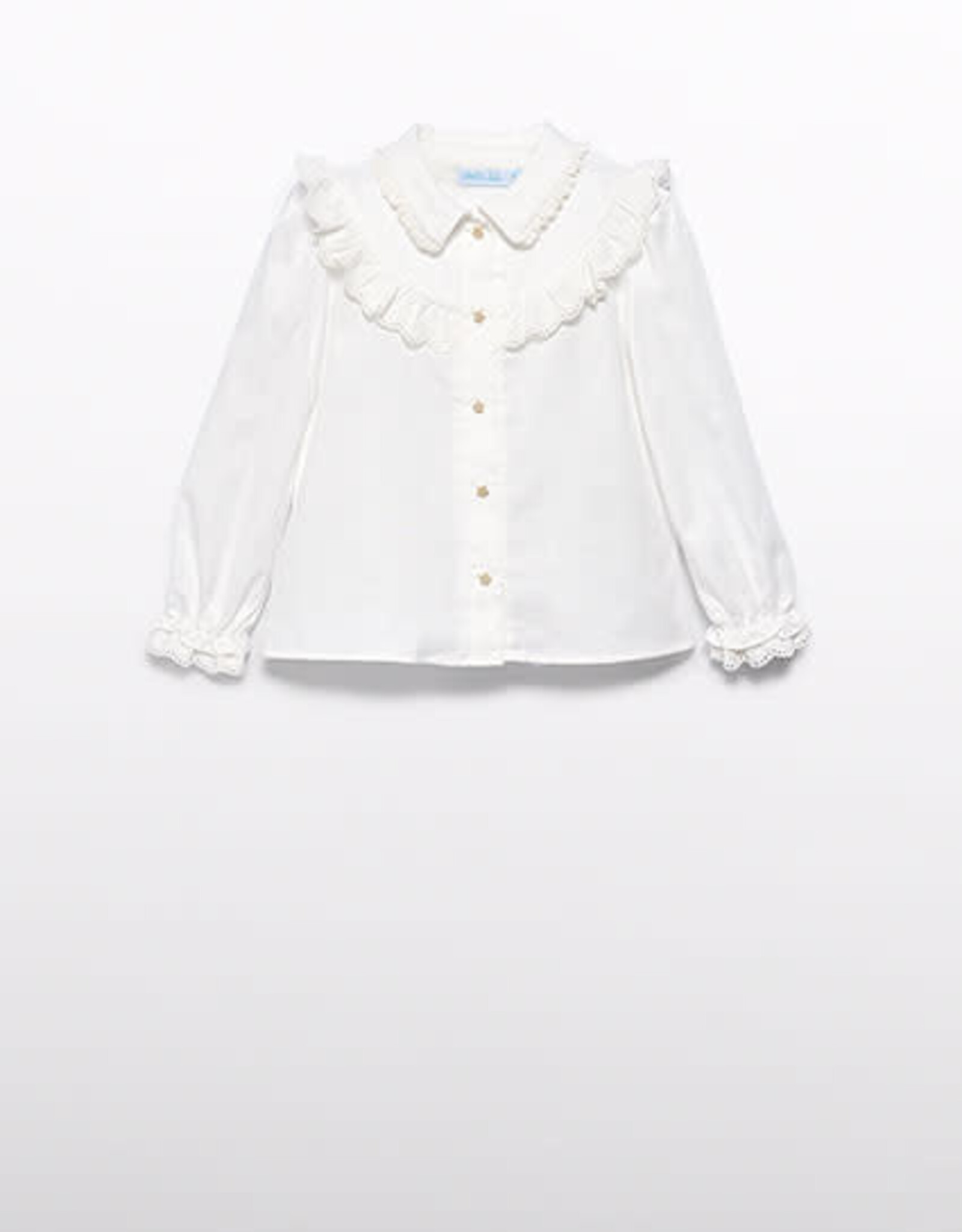 Abel & Lula Natural Dressy Blouse