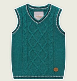 Milon Winter Green Knit Vest