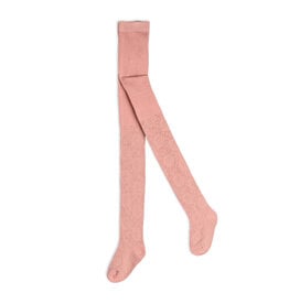 Deux Par Deux Silver Pink Wild Flower Seed Tights