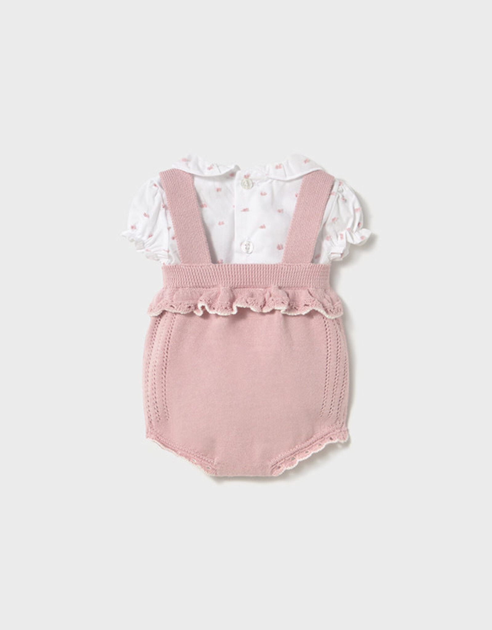 Mayoral Sakura Knit Dungaree Set