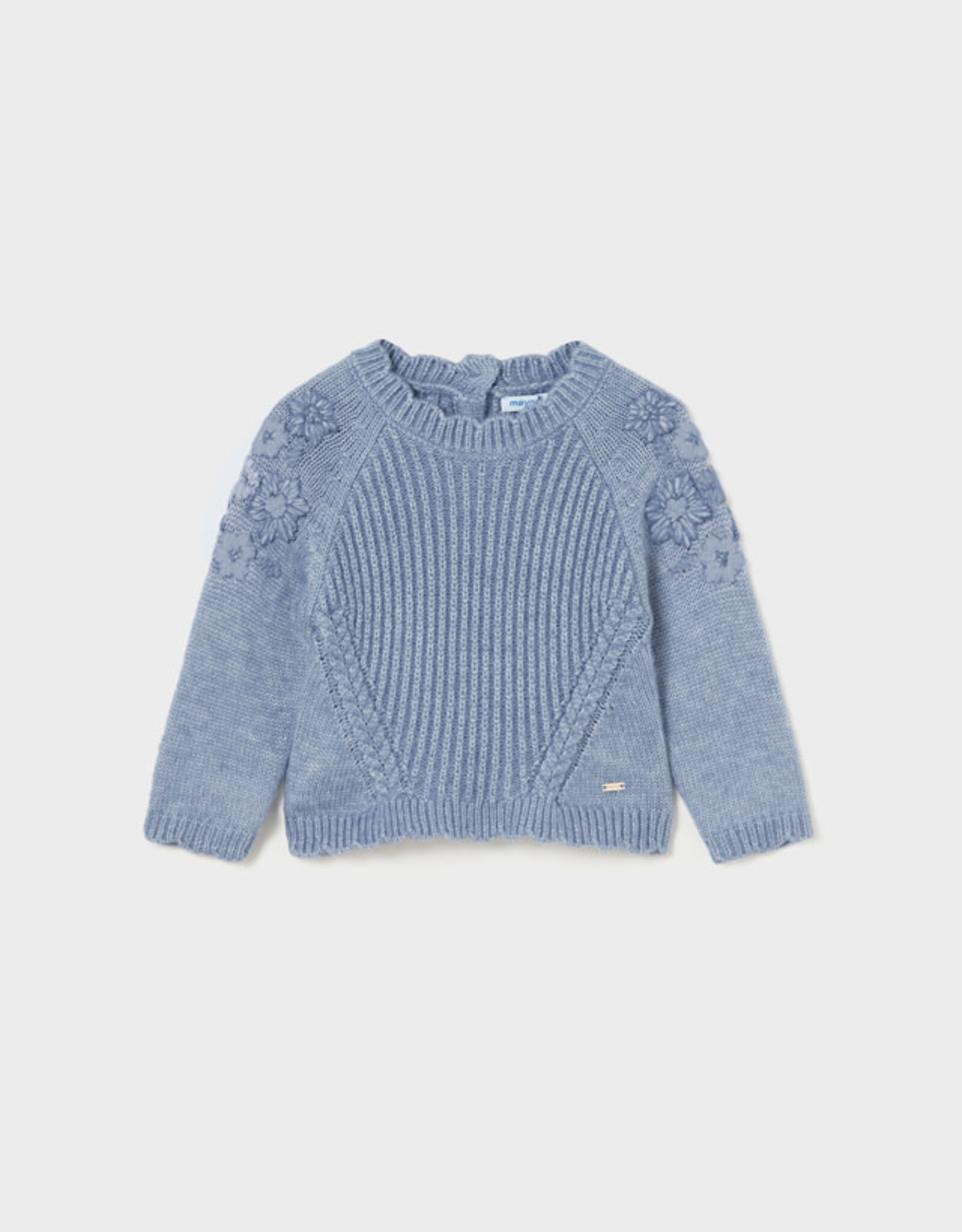Mayoral Blue Fancy Jumper for Girls