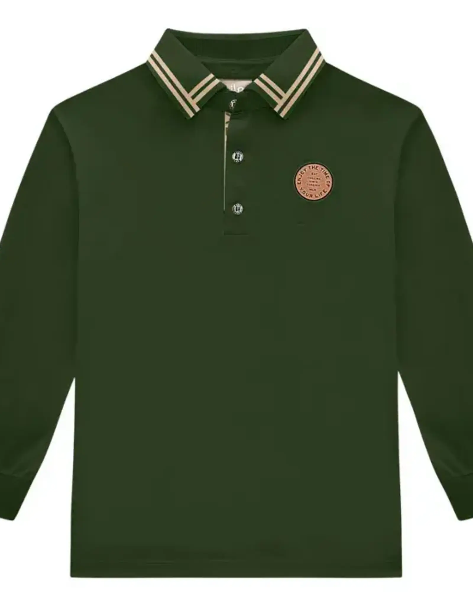 Milon Jingle Green Polo Shirt