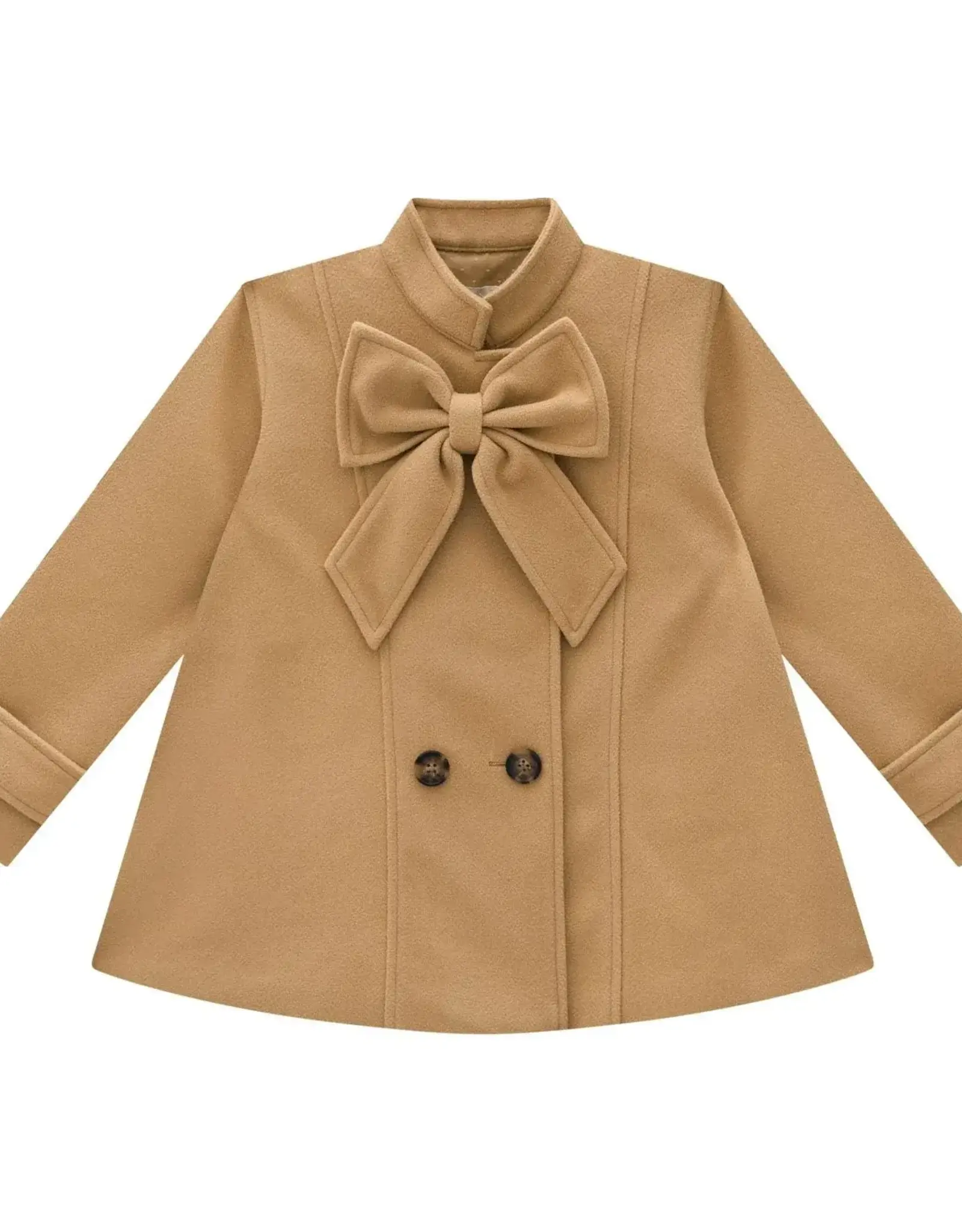 Milon Tamarind Bow Coat