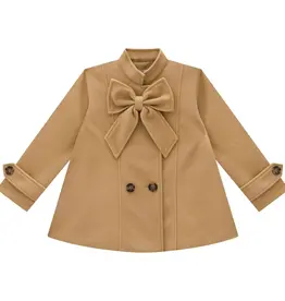 Milon Tamarind Bow Coat