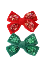 Bows Arts Velvet Sequin Bow