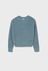 Mayoral Lake Blue Sequins Sweater