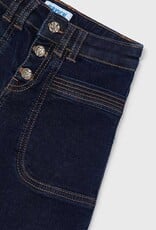 Mayoral Dark Wide Leg Trousers