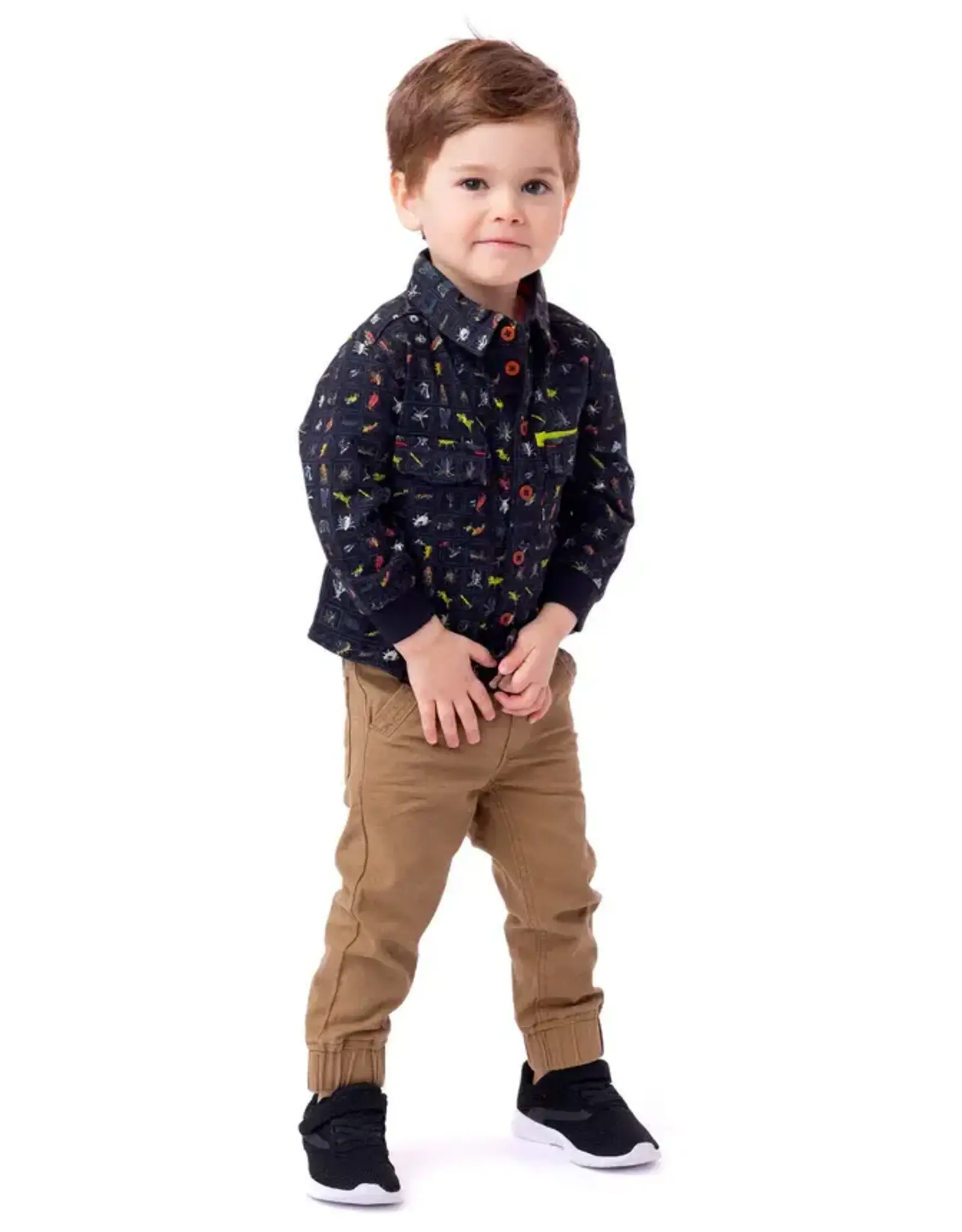 Noruk Baby Bugs Button Down Shirt
