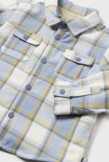 Mayoral Warm Glacial Flannel Button Shirt