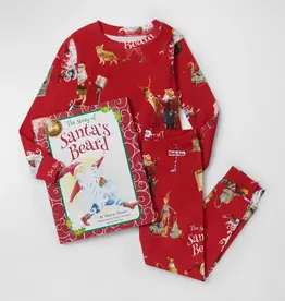 Books to Bed Santa's Beard Book & PJ Set