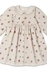 MakeMake Organics Corduroy Collared Button Dress