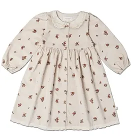 MakeMake Organics Corduroy Collared Button Dress