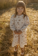 MakeMake Organics Corduroy Collared Button Dress