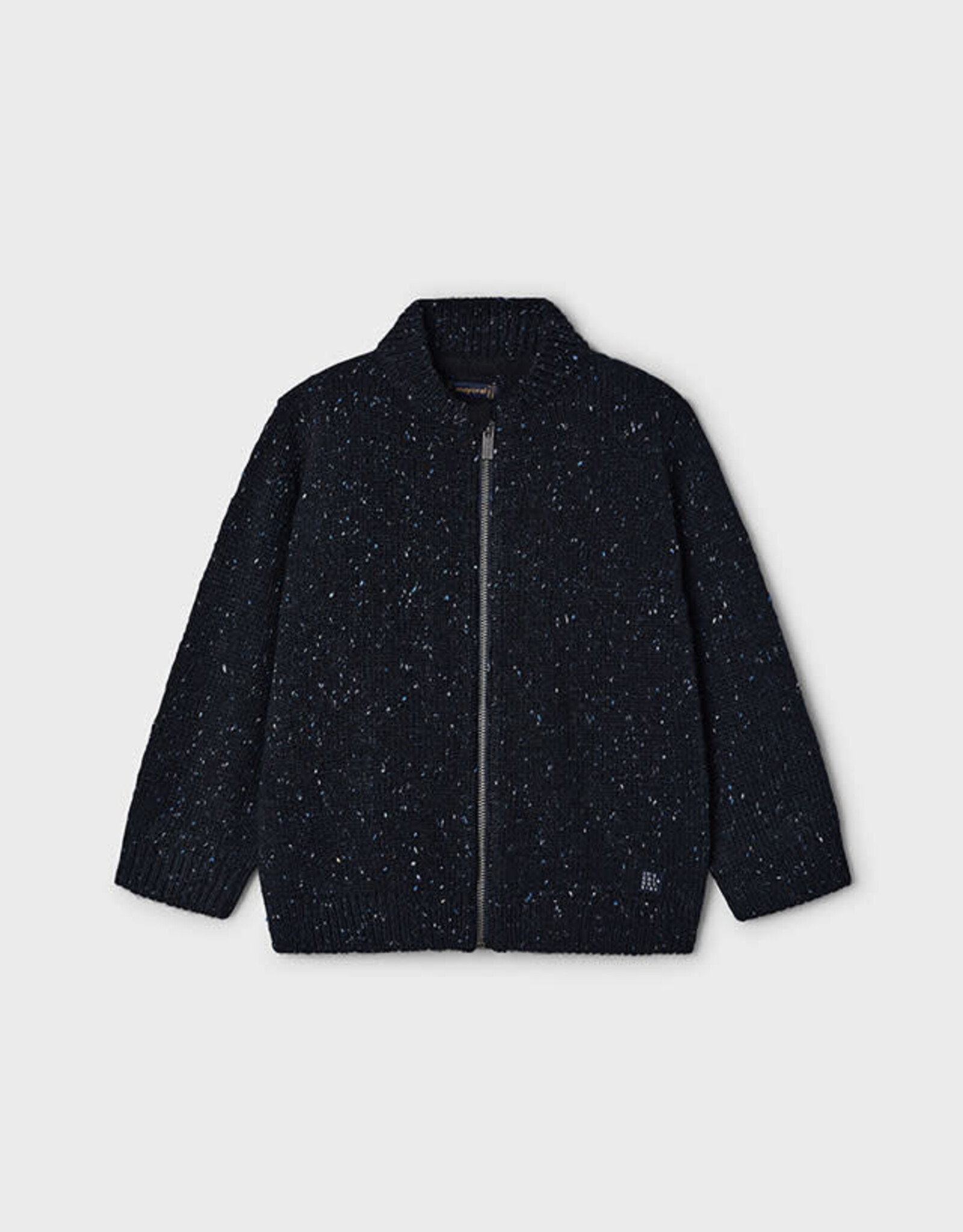 Mayoral Blue Tweed Light Jacket