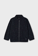 Mayoral Blue Tweed Light Jacket
