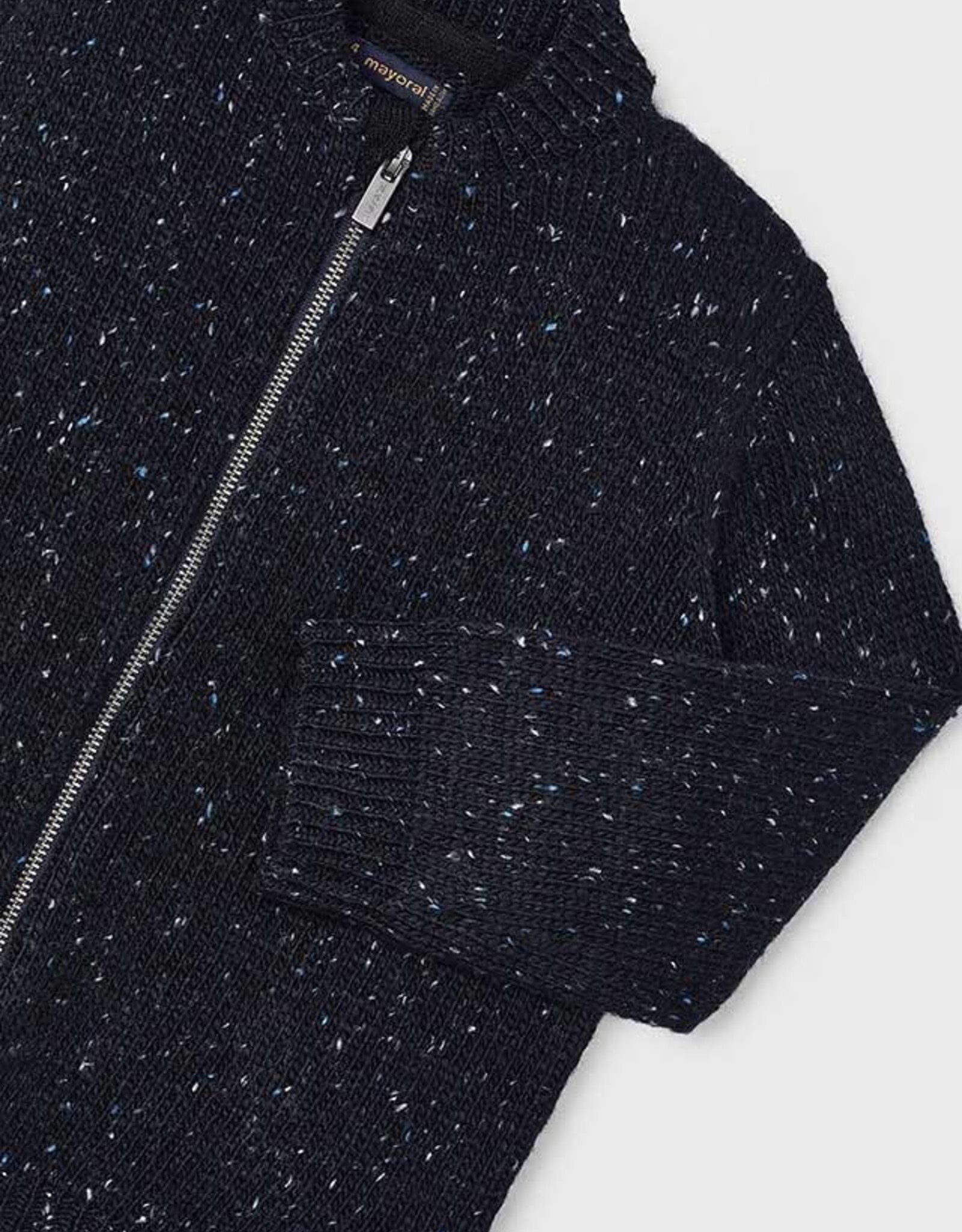 Mayoral Blue Tweed Light Jacket