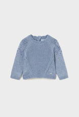 Mayoral Blue Fancy Jumper for Girls
