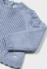 Mayoral Blue Fancy Jumper for Girls