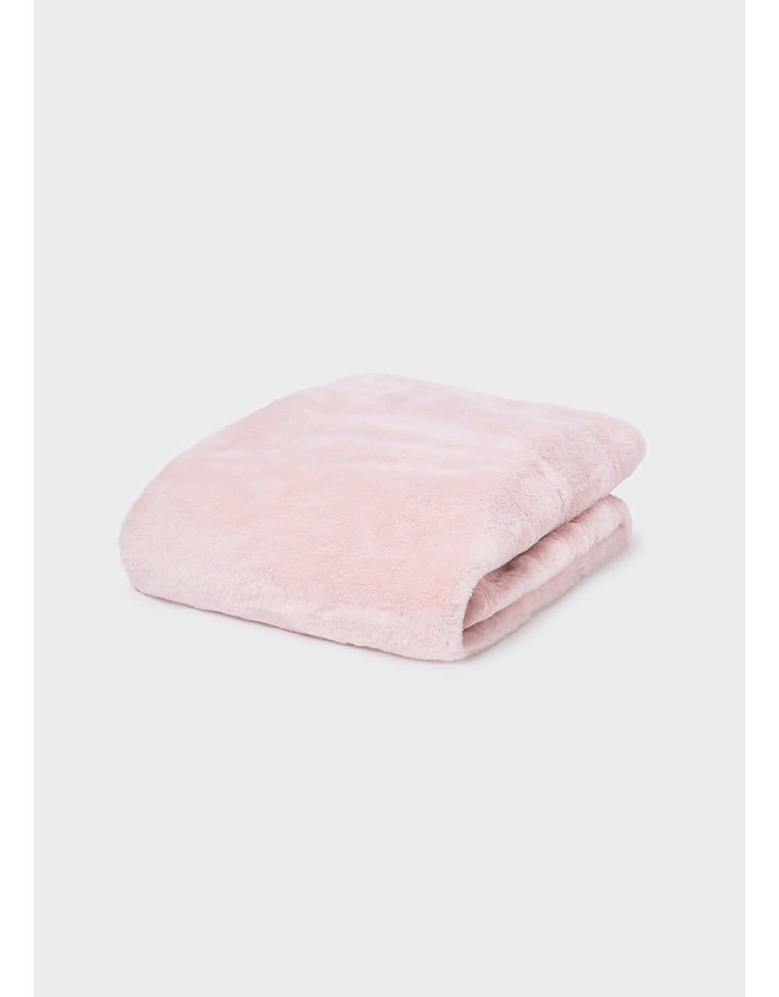 Mayoral Baby Rose Mayoral Faux fur blanket