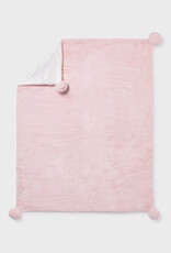 Mayoral Baby Rose Mayoral Faux fur blanket