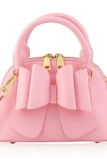 Carrying Kind Margo Purse: Pink Floral Lining