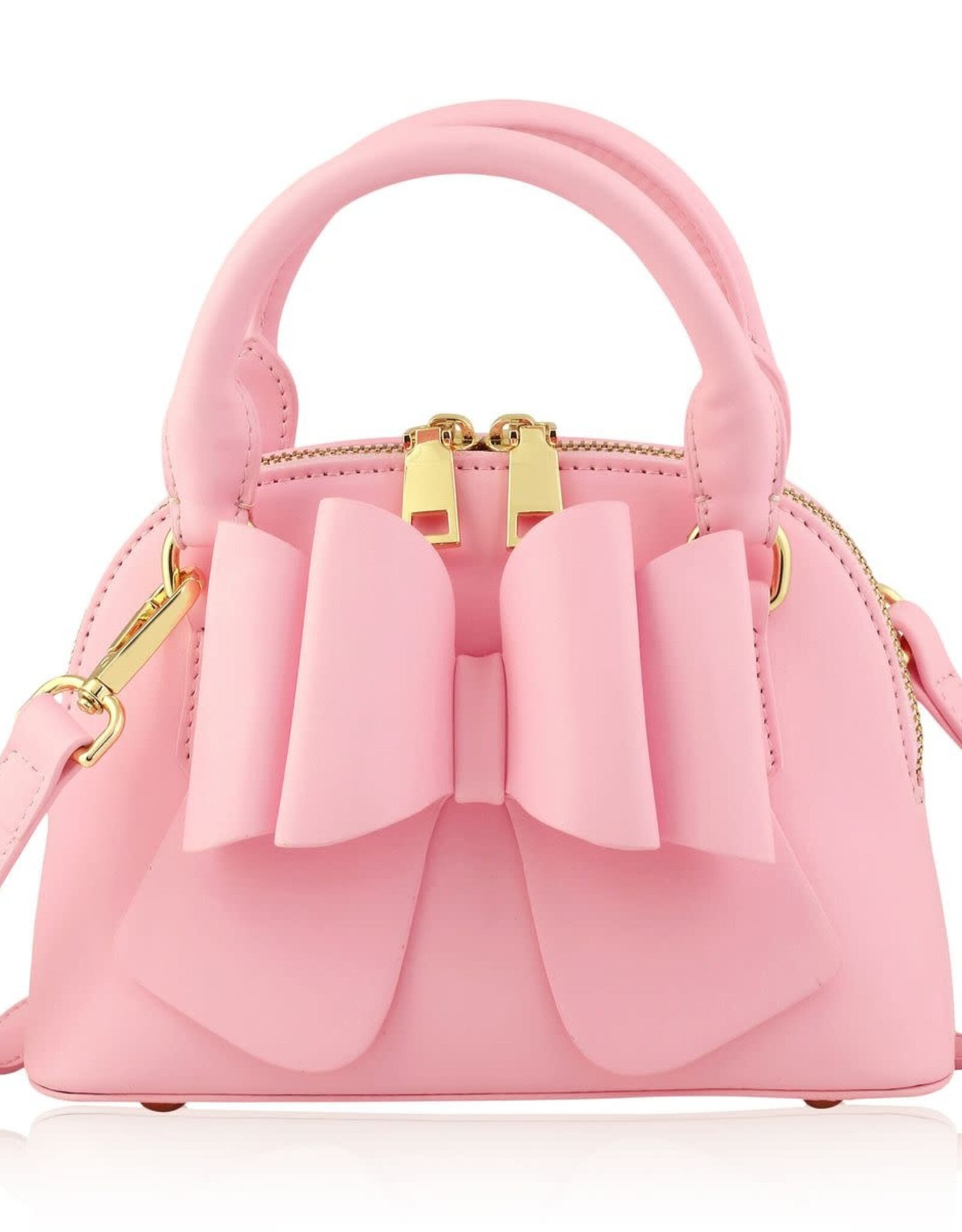 Carrying Kind Margo Purse: Pink Floral Lining