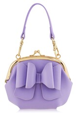 Carrying Kind Hadley: Purple Floral Lining
