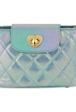 Carrying Kind Paige: Metallic Aqua