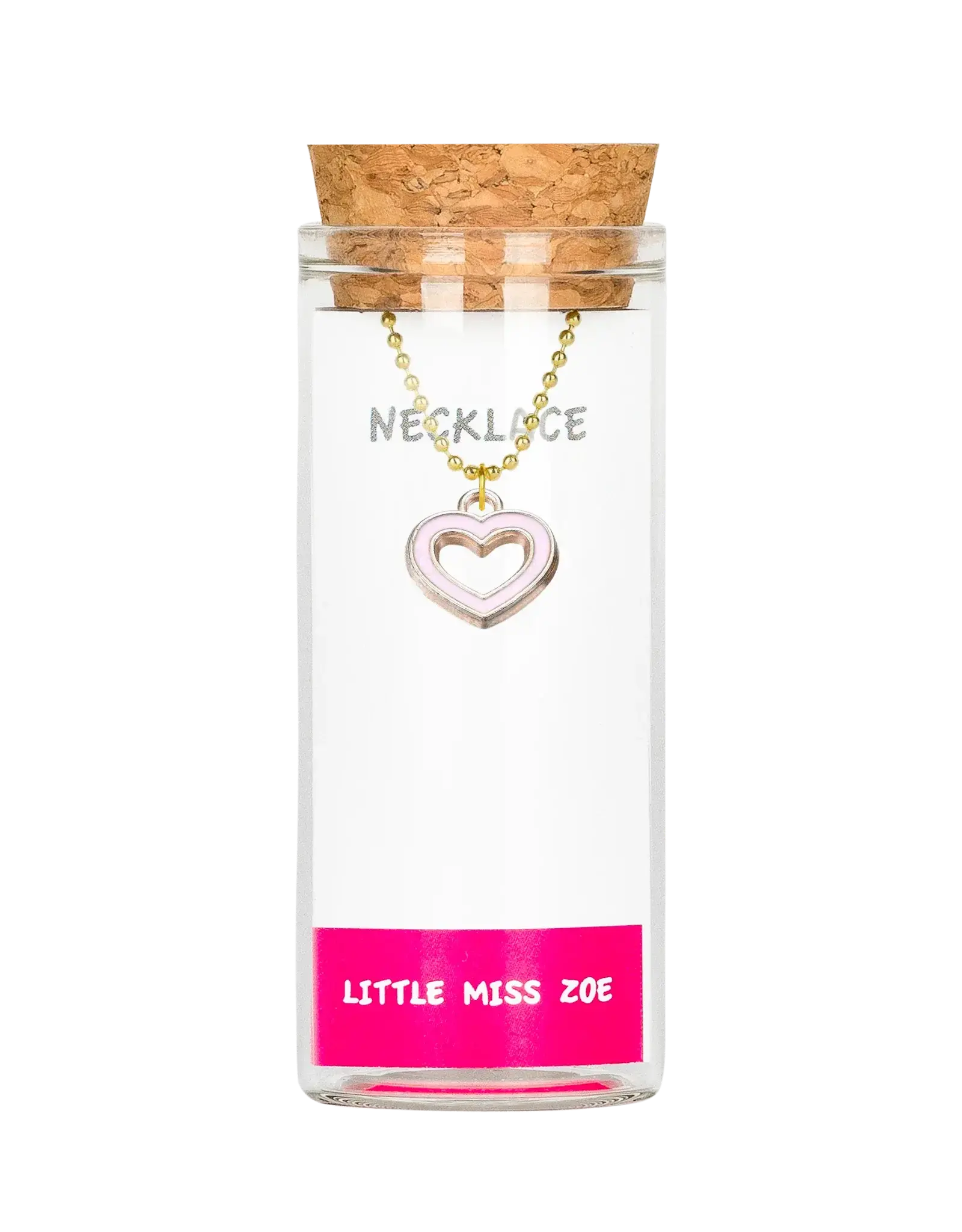Little Miss Zoe Open Heart Necklace