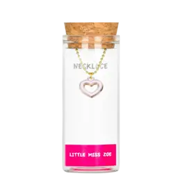 Little Miss Zoe Open Heart Necklace