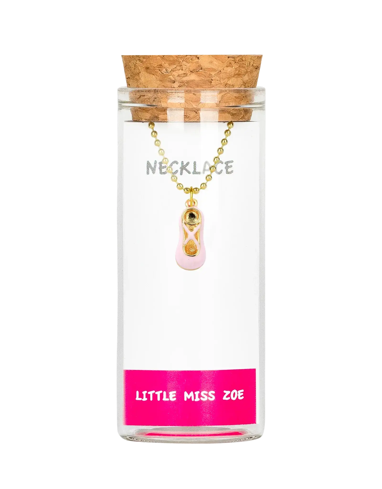 Little Miss Zoe Ballet Slipper Necklace