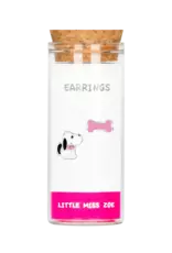 Little Miss Zoe Love My Dog Stud Earrings