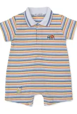 Kissy Kissy Construction Roadwork Short Stripe Playsuit